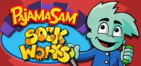 Pajama Sam's Sock Works game banner - find where to play in the cloud