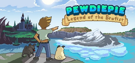 PewDiePie: Legend of the Brofist game banner - find where to play in the cloud