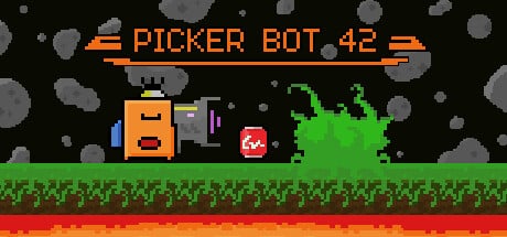 Picker Bot 42 game banner - find where to play in the cloud