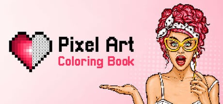 Pixel Art Coloring Book game banner - find where to play in the cloud