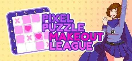 Pixel Puzzle Makeout League game banner - find where to play in the cloud