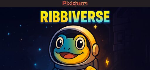 Pixicharm - Ribbiverse game banner - find where to play in the cloud