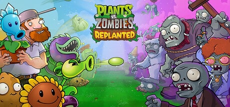 Plants vs. Zombies: Replanted game banner - find where to play in the cloud