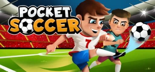 Pocket Soccer game banner - find where to play in the cloud