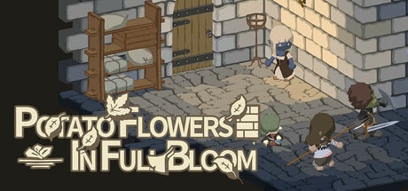 Potato Flowers in Full Bloom game banner - find where to play in the cloud