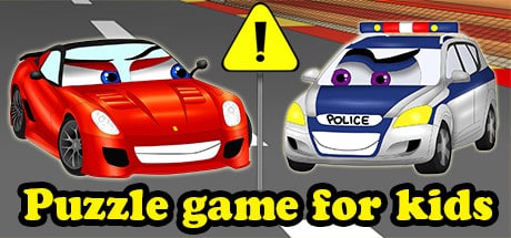 Puzzle game for kids game banner - find where to play in the cloud