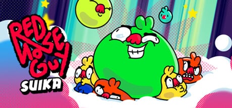 Red Nose Guy Suika game banner - find where to play in the cloud