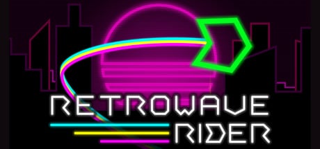 Retrowave Rider game banner - find where to play in the cloud