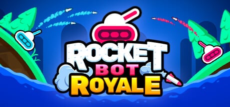 Rocket Bot Royale game banner - find where to play in the cloud