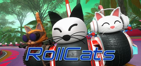 RollCats game banner - find where to play in the cloud
