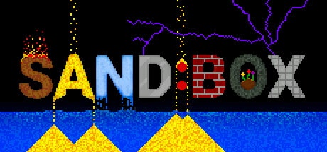 Sand:box game banner - find where to play in the cloud