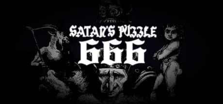 Satan's puzzle 666 game banner - find where to play in the cloud