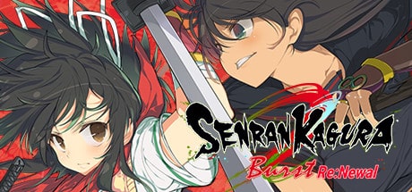 SENRAN KAGURA Burst Re:Newal game banner - find where to play in the cloud