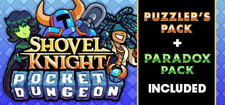 Shovel Knight Pocket Dungeon game banner - find where to play in the cloud