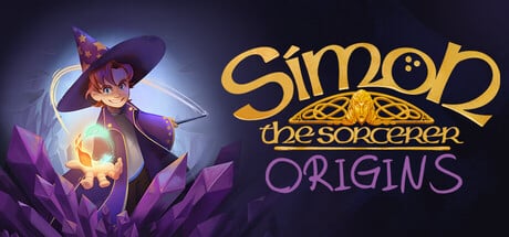 Simon the Sorcerer Origins game banner - find where to play in the cloud