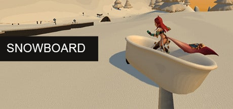 Snowboard game banner - find where to play in the cloud
