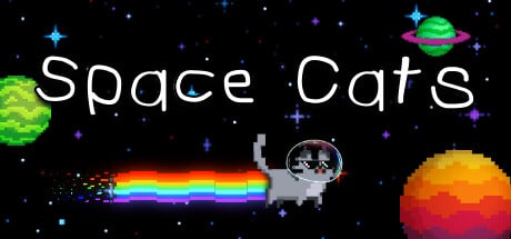 Space Cats game banner - find where to play in the cloud