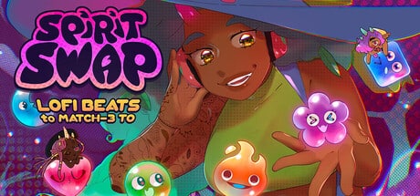 Spirit Swap: Lofi Beats to Match-3 To game banner - find where to play in the cloud