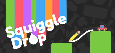 Squiggle Drop game banner - find where to play in the cloud