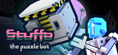 Stuffo the Puzzle Bot game banner - find where to play in the cloud