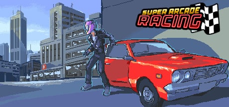 Super Arcade Racing game banner - find where to play in the cloud