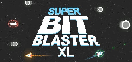 Super Bit Blaster XL game banner - find where to play in the cloud