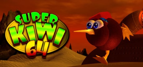 Super Kiwi 64 game banner - find where to play in the cloud