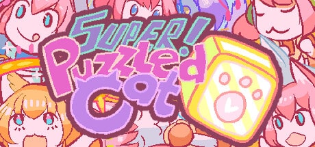 Super Puzzled Cat game banner - find where to play in the cloud