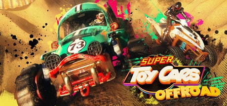 Super Toy Cars Offroad game banner - find where to play in the cloud