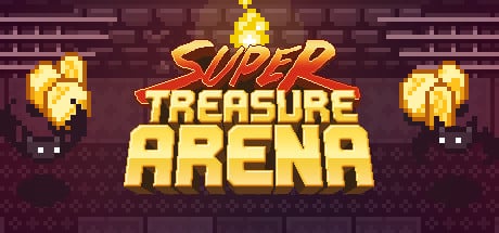 Super Treasure Arena game banner - find where to play in the cloud
