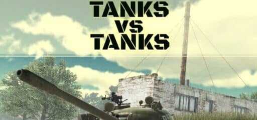 Tanks vs Tanks game banner - find where to play in the cloud