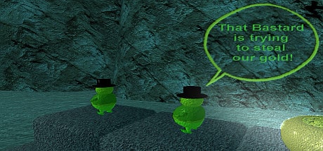 ! That Bastard Is Trying To Steal Our Gold ! game banner - find where to play in the cloud