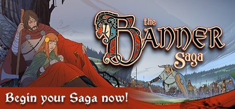 The Banner Saga game banner - find where to play in the cloud