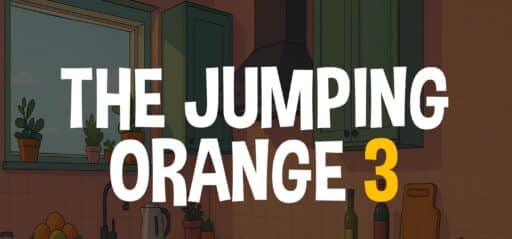 The Jumping Orange 3 game banner - find where to play in the cloud