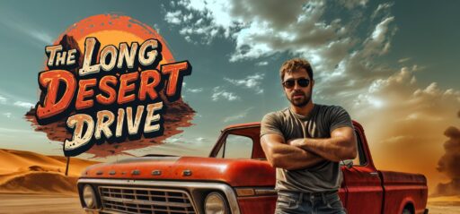The Long Desert Drive game banner - find where to play in the cloud