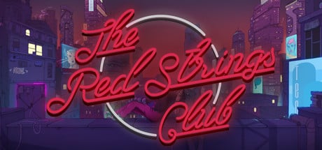 The Red Strings Club game banner - find where to play in the cloud