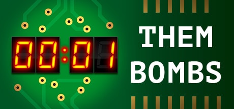 Them Bombs game banner - find where to play in the cloud