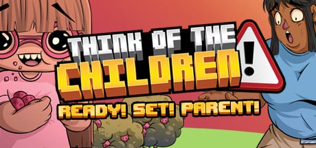 Think of the Children game banner - find where to play in the cloud