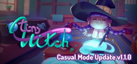 Tiny Witch game banner - find where to play in the cloud