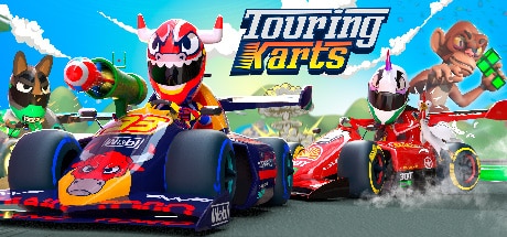 Touring Karts game banner - find where to play in the cloud