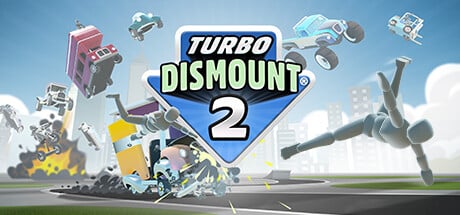 Turbo Dismount 2 game banner - find where to play in the cloud
