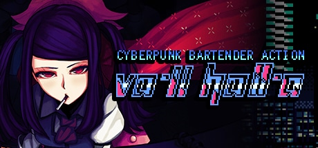 VA-11 Hall-A: Cyberpunk Bartender Action game banner - find where to play in the cloud