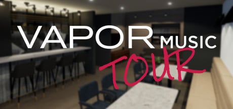 Vapor Music Tour game banner - find where to play in the cloud
