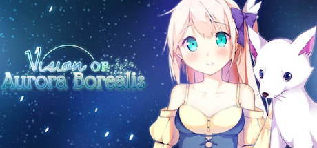 Vision of Aurora Borealis game banner - find where to play in the cloud