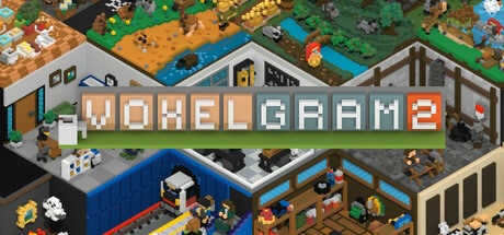 Voxelgram 2 game banner - find where to play in the cloud