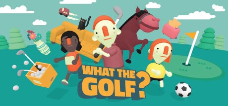 WHAT THE GOLF? game banner - find where to play in the cloud
