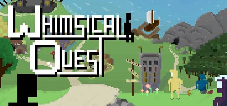 Whimsical Quest game banner - find where to play in the cloud