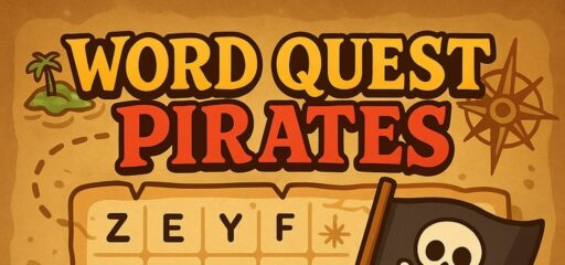 Word Quest Pirates game banner - find where to play in the cloud