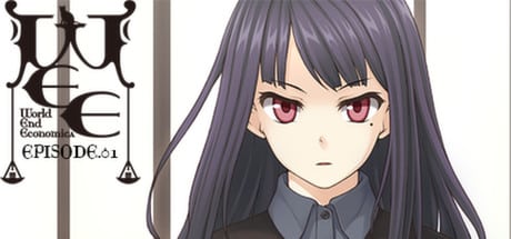 WORLD END ECONOMiCA episode.01 game banner - find where to play in the cloud
