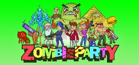 Zombie Party game banner - find where to play in the cloud